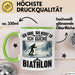 Biathlon Tasse Geschenk Wintersport Geschenke Ich Höre Dir Nicht Zu Ich Gucke Biathlon Grün Trendation