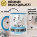 Kletterführer Geschenk Tasse So Gut Kann Nur Ein Kletterführer Aussehen Geschenkidee Kaffee-Becher Blau Trendation