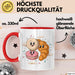 Bäcker Gebäck Tasse Geschenk Lustige Geschenkidee Spruch Für Gebäck Liebhaber Rot Trendation
