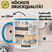 Jazz-Pianistin Geschenk Becher Tasse Gott Schuf Alle Menschen Gleich Nur Die Besten Durfeten Jazz-Pianistin Werden Geschenkidee Lustig Blau Trendation