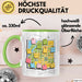 Stadtplaner Tasse Geschenk Lustige Geschenkidee Spruch Für Stadt Denker Grün Trendation