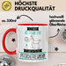 Pferdefreundin Tasse Geschenk Becher Stark Attraktiv Furchtlos Pferdefreundin Lustige Geschenkidee Rot Trendation