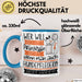 Hundepflegerin Tasse Geschenk Spruch Wer Will Schon Prinzessin Sein Wenn Man Auch Hundepflegerin Sein Kann Blau Trendation