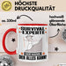 Survival-Experte Tasse Geschenk für Survival-Experte Der Mann Der Alles Kann Geschenkidee zum Geburtstag Rot Trendation