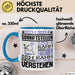 Schriftsteller Geschenk Tasse Geschenkidee für Schriftsteller Geburtstag Lustiger Spruch Ich Bin Schriftsteller Ich Kann Es Dir Erklären Aber Nicht Für Dich Verstehen Blau Trendation