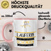 Läuferin Weil Es Keinen Schöneren Beruf Gibt Tasse Geschenk für Eine Läuferin Lustig Rosa Trendation