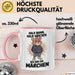Bärtige Männer Tasse Geschenk Lustige Geschenkidee Spruch Halb Mann Halb Bärchen Rosa Trendation