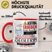 Seglerin Tasse Geschenk Lustiger Spruch Bitte Erheben Sie Sich Seine Majestät Die Seglerin Betritt Den Raum Rot Trendation
