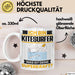 Kitesurfer Tasse Geschenk für Kitesurfer Geburtstag Lustiger Spruch Kaffee-Becher Was Ist Deine Superkraft Weiß Trendation