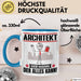 Architekt Tasse Geschenk für Architekt Der Mann Der Alles Kann Geschenkidee zum Geburtstag Blau Trendation