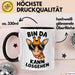 Sarkastische Giraffe Tasse Geschenk Lustige Geschenkidee Spruch Bin Da Kann Losgehen Schwarz Trendation