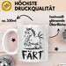 Pferde Tierliebhaber Tasse Geschenk Lustige Geschenkidee Spruch Färt Weiß Trendation