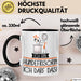Geschenk für Hundefrisörin Tasse Lustige Geschenkidee Geburtstag Ich Bin Hundefrisörin Ich Darf Das Trendation