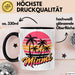 Miami Florida USA Tasse Geschenk Lustige Geschenkidee Spruch Schwarz Trendation