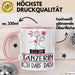 Geschenk für Tänzerin Tasse Lustige Geschenkidee Geburtstag Ich Bin Tänzerin Ich Darf Das Rosa Trendation