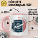 Weltenbummler Tasse Geschenkidee für Reisesüchtige Rosa Trendation