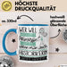 Historikerin Tasse Geschenk Spruch Wer Will Schon Prinzessin Sein Wenn Man Auch Historikerin Sein Kann Blau Trendation