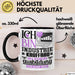 Industriekauffrau Ausbildung Start Geschenk Tasse Ich Bin Industriekauffrau In Der Ausbildung Ich Darf Das Kaffee-Becher Geschenkidee Schwarz Trendation