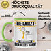 Tierarzt Tasse Geschenk für Tierarzt Der Mann Der Alles Kann Geschenkidee zum Geburtstag Grün Trendation