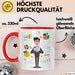BWL Student Tasse Geschenk Lustige Geschenkidee Spruch Für Zukünftige Führungskräfte Rot Trendation