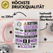 DJ Geschenk Tasse Lustiger Spruch Erheben Sie Sich Der DJ Betritt den Raum Rosa Trendation