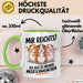 Meerschweinchen Tierliebhaber Tasse Geschenk Lustige Geschenkidee Spruch Mir Reichts Ich Geh Zu Meinen Meerschweinchen Grün Trendation