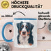 Appenzeller Sennenhund Hund Tasse Geschenk Lustige Geschenkidee Spruch Blau Trendation