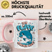 Delfin Tierliebhaber Tasse Geschenk Lustige Geschenkidee Spruch Ich Flippe Gleich Aus Rosa Trendation