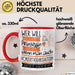 Konzertveranstalterin Tasse Geschenk Spruch Wer Will Schon Prinzessin Sein Wenn Man Auch Konzertveranstalterin Sein Kann Rot Trendation
