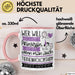 Tierheimvolontärin Tasse Geschenk Spruch Wer Will Schon Prinzessin Sein Wenn Man Auch Tierheimvolontärin Sein Kann Rosa Trendation