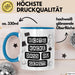 Büroarbeit Kollege Abschied Tasse Geschenk Lustige Geschenkidee Spruch Richtig Kacke Dass Du Gehst Blau Trendation