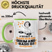 Drum-and-Bass-DJ Geschenk Tasse So Gut Kann Nur Ein Drum-and-Bass-DJ Aussehen Geschenkidee Kaffee-Becher Grün Trendation
