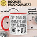 Valentinstag Beziehung Tasse Geschenk Lustige Geschenkidee 2 Dinge Die Meinen Nass Machen Rot Trendation