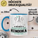 Kendoka Geschenk Tasse So Gut Kann Nur Ein Kendoka Aussehen Geschenkidee Kaffee-Becher Blau Trendation