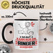 Ringer Geschenk Tasse So Gut Kann Nur Ein Ringer Aussehen Geschenkidee Kaffee-Becher Schwarz Trendation