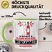 Weinsammler Geschenk Tasse So Gut Kann Nur Ein Weinsammler Aussehen Geschenkidee Kaffee-Becher Grün Trendation