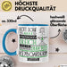 Keyboarderin Geschenk Becher Tasse Gott Schuf Alle Menschen Gleich Nur Die Besten Durfeten Keyboarderin Werden Geschenkidee Lustig Blau Trendation