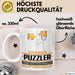 Puzzler Geschenk Tasse Ich Bin Puzzler Aber Sag Doch Einfach Superheld Lustige Geschenkdiee für Puzzler Kaffee-Becher Weiß Trendation