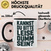 Sarkasmus Sarkastisch Tasse Geschenk Lustige Geschenkidee Kannst Du Bitte Leiser Dumm Sein Schwarz Trendation