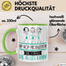 Hip-Hop-Produzentin Geschenk Tasse Becher Die Frau Die Allen Kann Geschenkidee für eine Hip-Hop-Produzentin Lustig Grün Trendation