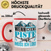 Ski Tasse Geschenk Grafik Wenn Die Piste Ruft Muss Ich Los Becher Rot Trendation