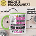 Indie-Musiker Geschenk Tasse Lustiger Spruch Erheben Sie Sich Der Indie-Musiker Betritt den Raum Grün Trendation