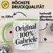 Gabriele Tasse Geschenk Original 100% Gabriele Geschenkidee Geburtstag Grün Trendation