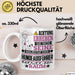 Hundeausführer Geschenk Tasse Lustiger Spruch Erheben Sie Sich Der Hundeausführer Betritt den Raum Weiß Trendation