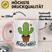 Kaktus Tasse Geschenk Kuscheln Sarkasmus Humor Geschenkidee Kaffee-Becher Kaktus-Liebhaber Rosa Trendation