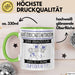 Katzenschutzaktivistin Und Prinzessin Tasse Geschenk Für Eine Katzenschutzaktivistin Geburtstag Was Ist Deine Superkraft Grün Trendation