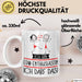 Geschenk für EDM-Enthusiastin Tasse Lustige Geschenkidee Geburtstag Ich Bin EDM-Enthusiastin Ich Darf Das Weiß Trendation