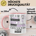 Outdoor-Yoga-Lehrerin Geschenk Becher Tasse Gott Schuf Alle Menschen Gleich Nur Die Besten Durfeten Outdoor-Yoga-Lehrerin Werden Geschenkidee Lustig Rosa Trendation