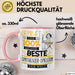 Beste Synthesizer-Spielerin Der Welt Tasse Geschenk für Eine Synthesizer-Spielerin Geprüft Und Sicher Geschenkidee Geburtstag Weihnachten Rosa Trendation