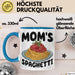 Spaghetti Tasse Für Frauen Und Männer Mom'S Spaghetti-Liebhaber Blau Trendation